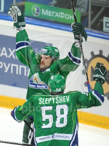 Photo hockey KHL : Les inséparables  - KHL - Kontinental Hockey League