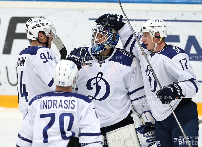 Photo hockey KHL : Net et précis - KHL - Kontinental Hockey League