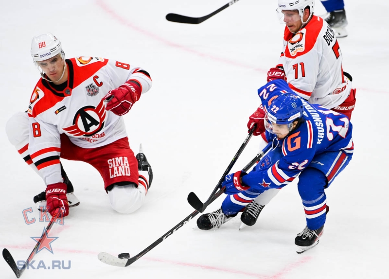 Photo hockey KHL : Premiers succès en poche - KHL - Kontinental Hockey League