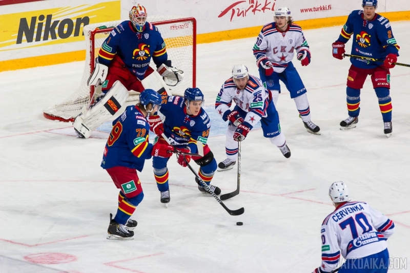 Photo hockey KHL : Un match en extérieur - KHL - Kontinental Hockey League
