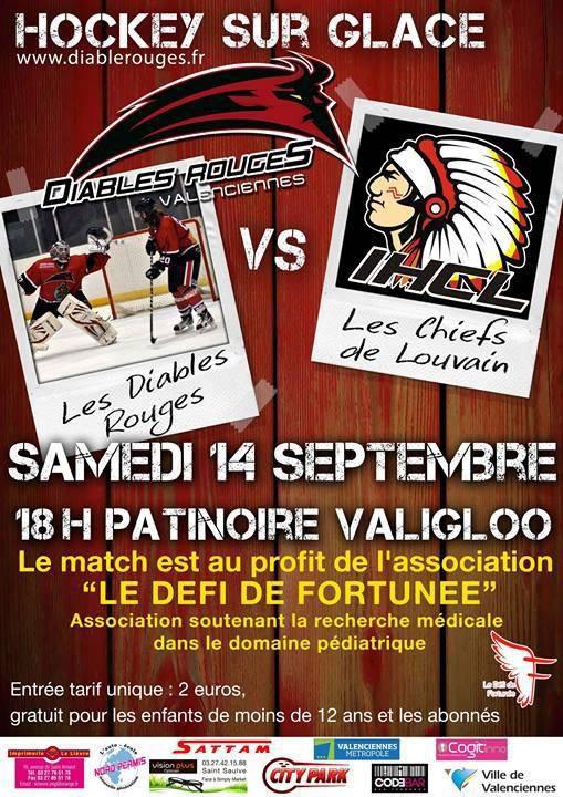 Photo hockey La générosité de Valenciennes - Division 3 : Valenciennes (Les Diables Rouges)