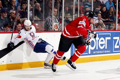 Photo hockey Le Canada sans problème - Championnats du monde