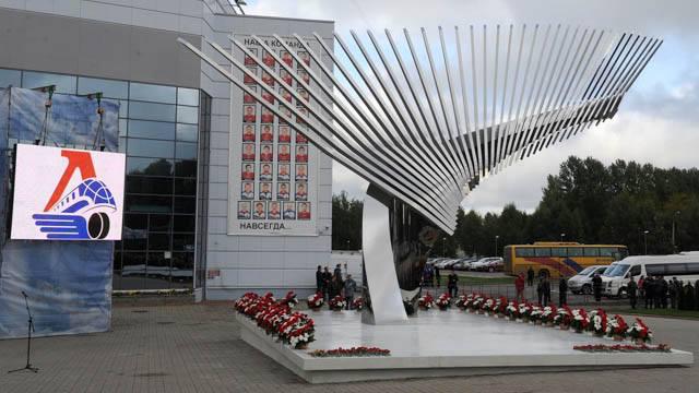 Photo hockey Le mémorial de Iaroslav inauguré - KHL - Kontinental Hockey League