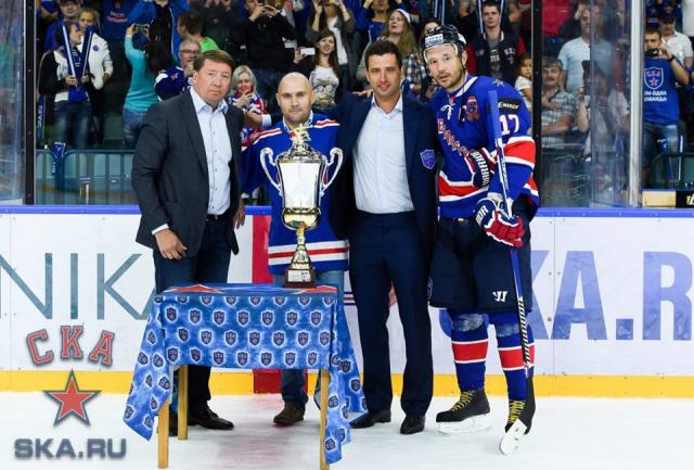 Photo hockey Le SKA triomphe à domicile - KHL - Kontinental Hockey League