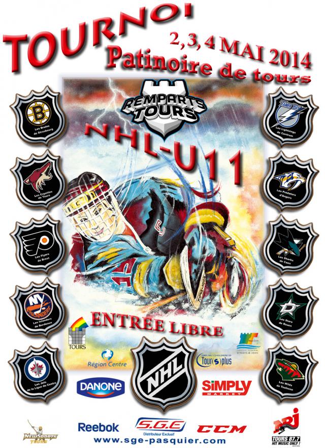 Photo hockey Le tournoi NHL U11 à Tours - Hockey Mineur