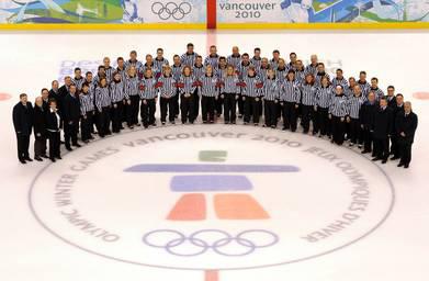 Photo hockey Les arbitres français aux champ. du monde - 