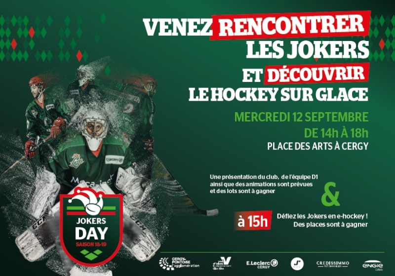 Photo hockey Les Jokers font leur rentrée - Division 1 : Cergy-Pontoise (Les Jokers)