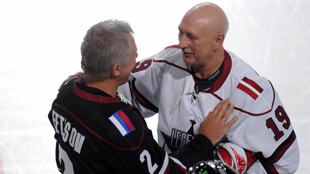 Photo hockey Les Légendes régalent - KHL - Kontinental Hockey League