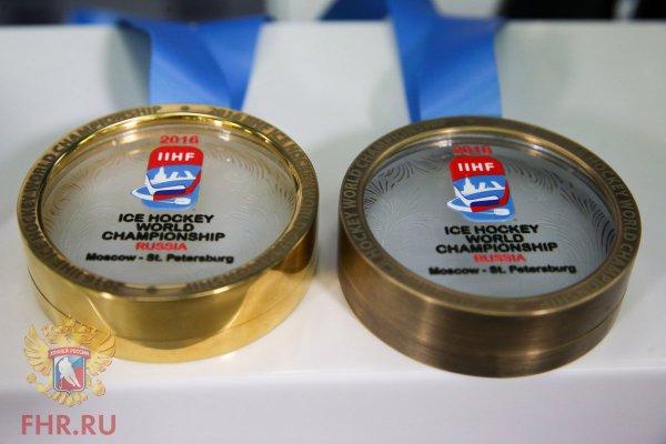 Photo hockey Les médailles du mondial 2016 - Hockey dans le Monde