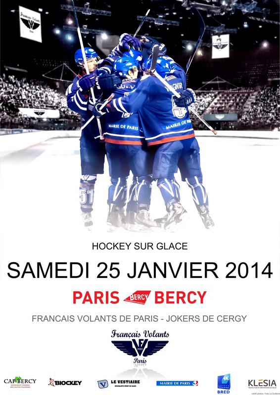Photo hockey Les Volants de retour à Bercy - Division 2 : Paris (FV) (Les Français Volants)