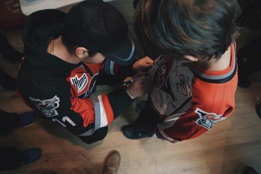 Photo hockey LHJMQ : Belle journée avec les Voltigeurs - LHJMQ - Ligue de Hockey Junior Majeur du Québec