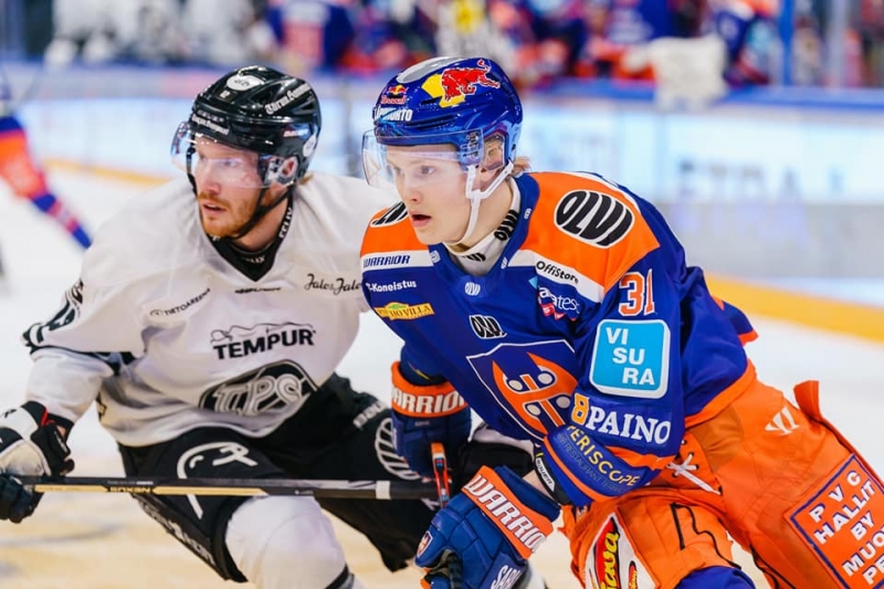 Photo hockey Liiga : Tappara tout près du but - Hockey en Europe