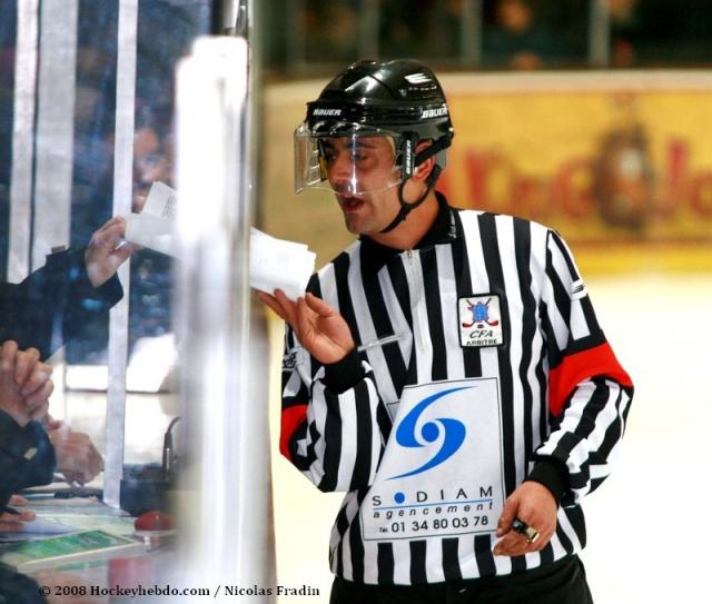 Photo hockey LM : Des décisions arbitrales en direct - Ligue Magnus