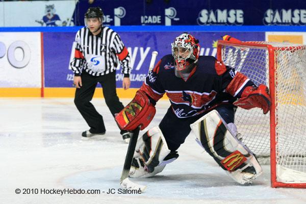 Photo hockey LM : Eddy Ferhi reste à Grenoble - Ligue Magnus : Grenoble  (Les Brûleurs de Loups)