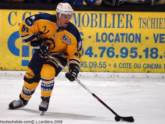 Photo hockey LM : Erwan Pain à Caen - Ligue Magnus : Caen  (Les Drakkars)