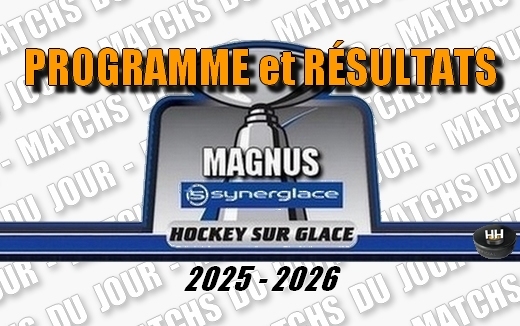 Photo hockey LM - Résultats 5ème journée - 26 sept 2025 - Ligue Magnus