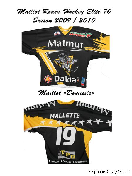 Photo hockey LM : Rouen présente son maillot - Ligue Magnus : Rouen (Les Dragons)