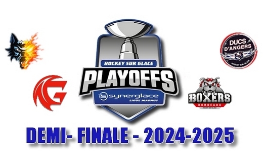 Photo hockey MAGNUS - Résultats 1/2 Poffs - M1 & M2 - 14 et 15/03/2025 - Ligue Magnus