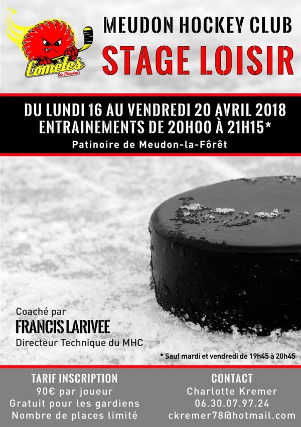 Photo hockey Meudon - Stage Loisir - Hockey Loisir : Meudon (Les Comètes)