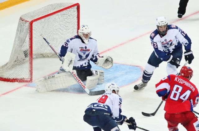 Photo hockey MHL : La mouette égalise - Hockey en Europe