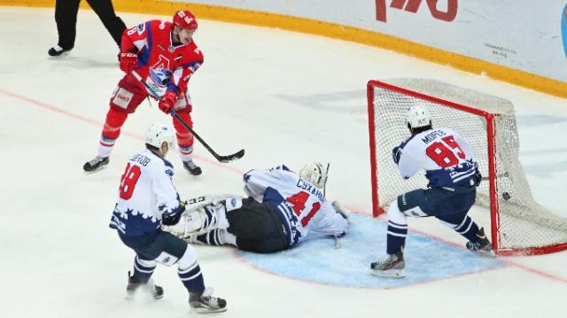 Photo hockey MHL : Le Loko à l