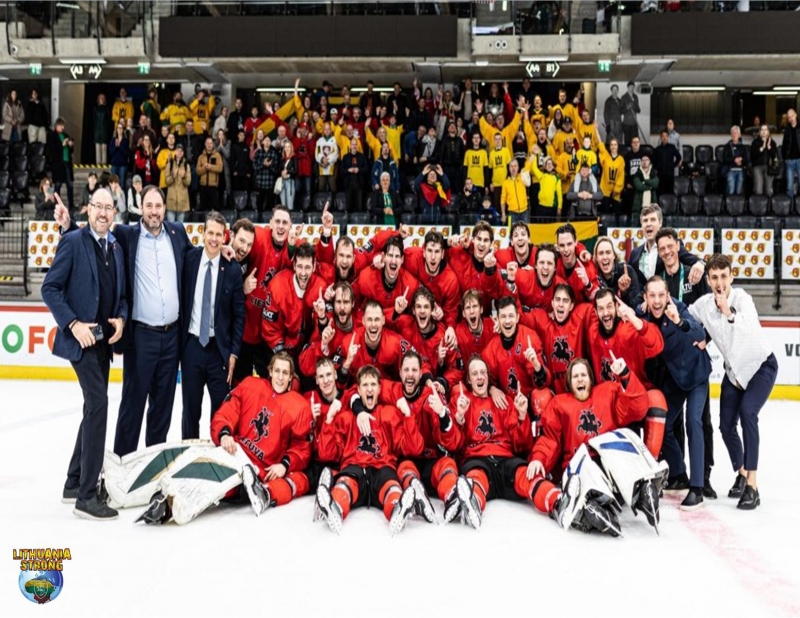 Photo hockey Mondial D1 B : La Lituanie triomphe - Championnats du monde