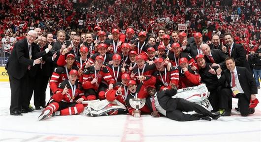Photo hockey Mondial Junior : Ô Canada !!  - Championnats du monde