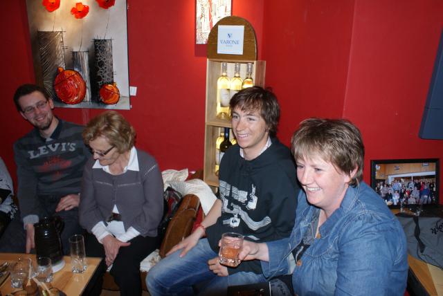 Photo hockey Morzine: un repas très apprécié! - Ligue Magnus : Morzine-Avoriaz (Les Pingouins)