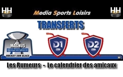 Photo hockey Mouvements dans les clubs au 12 décembre 2025. - Transferts 2025 2026