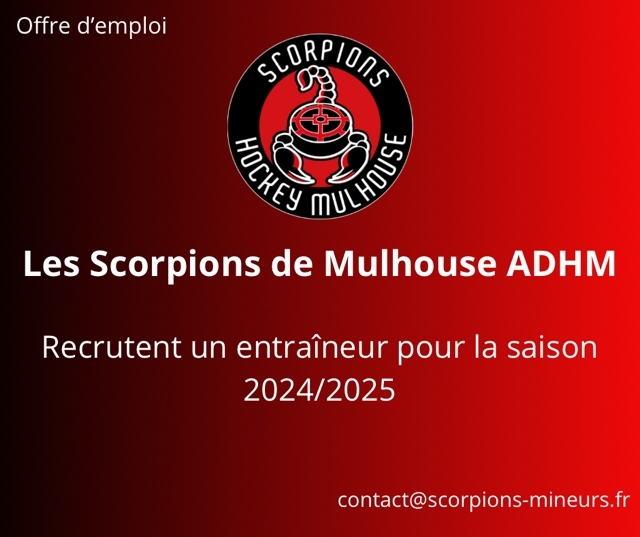Photo hockey Mulhouse recherche un entraîneur - Division 3 : Mulhouse (MULHOUSE - U20)