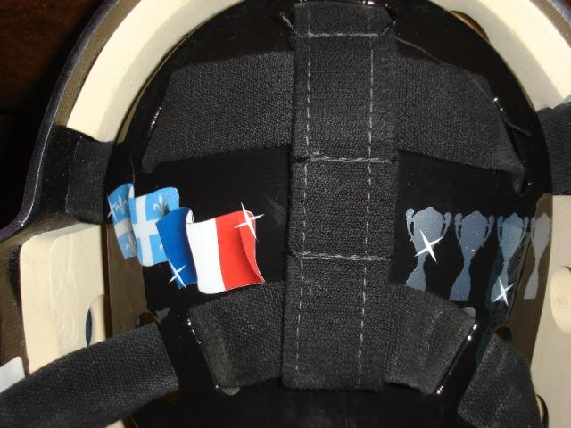 Photo hockey Neuilly : Emond vous présente son masque - Ligue Magnus : Neuilly/Marne (Les Bisons)