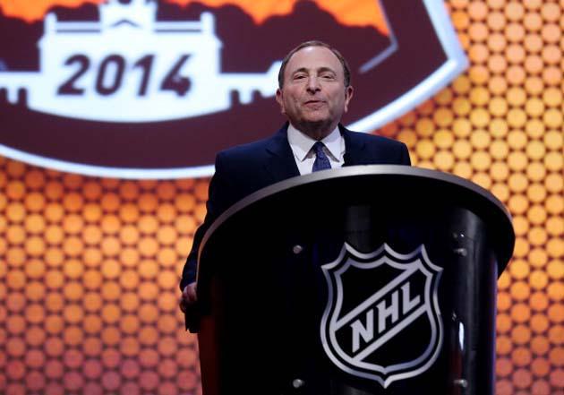 Photo hockey NHL : Bettman hué lors de la Draft 2014 - NHL : National Hockey League - AHL