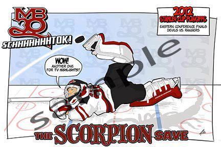 Photo hockey NHL : Brodeur blessé - NHL : National Hockey League - AHL