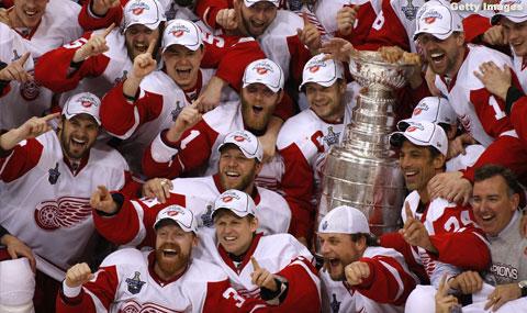 Photo hockey NHL : Detroit remporte sa 11ème Stanley Cup - NHL : National Hockey League - AHL