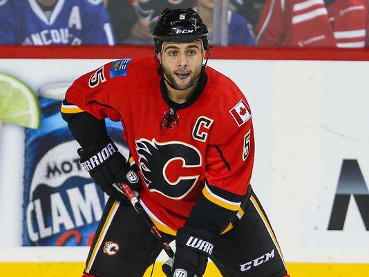 Photo hockey NHL : Le "capitaine Flames" mène la semaine - NHL : National Hockey League - AHL