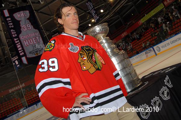 Photo hockey NHL : Marathon médiatique pour Cristobal Huet ! - NHL : National Hockey League - AHL