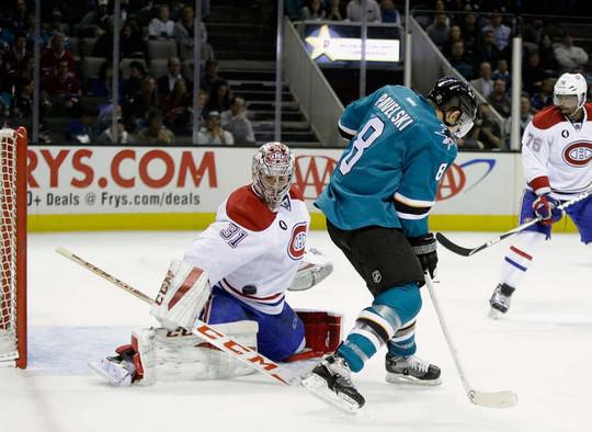 Photo hockey NHL : Montréal se noie a San Jose - NHL : National Hockey League - AHL