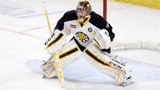 Photo hockey NHL : Zane McIntyre obtient un premier départ - NHL : National Hockey League - AHL