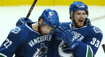 Photo hockey NHL: Le prix des frères Sedin - NHL : National Hockey League - AHL