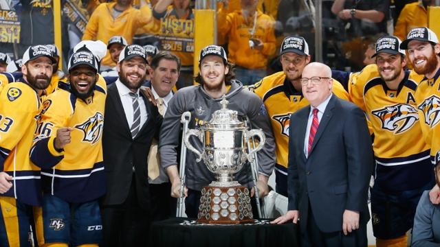 Photo hockey NHL : Nashville en finale - NHL : National Hockey League - AHL