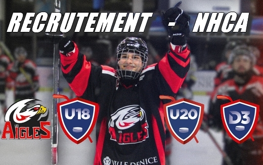Photo hockey NICE Amateur recrute U18-U20-D3 - Hockey Mineur : Nice II (Les Aigles)