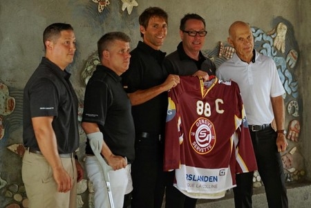 Photo hockey NLA: Capitaine Romy - Suisse - National League : Genève (Genève-Servette HC)