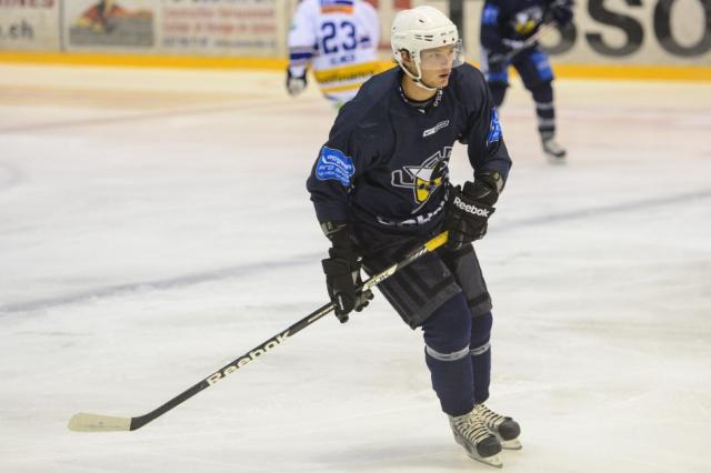 Photo hockey NLA: Pierrick Pivron en test à Fribourg - Suisse - Divers