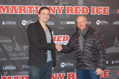 Photo hockey NLB: Martigny Red Ice, enchanté ! - Suisse - Swiss League : Martigny (HC Red Ice Martigny-Verbier)