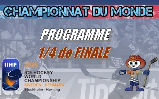 Photo hockey On connaît le Grand Huit du Mondial - Championnats du monde