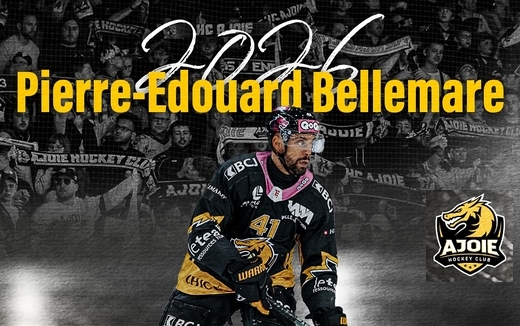 Photo hockey P.E. Bellemare rempile au HC Ajoie - Equipes de France
