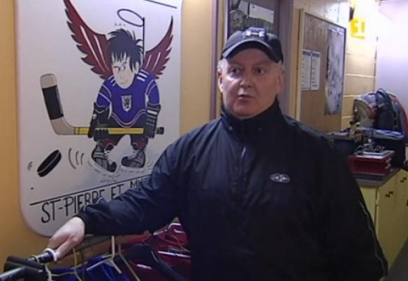 Photo hockey Patrick Foliot de retour à St Pierre et Miquelon - Hockey en France