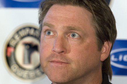 Photo hockey Patrick Roy: dérapages en série! - Hockey dans le Monde