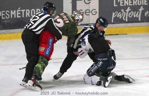 Photo hockey Pierre Crinon jugé en mai à Grenoble. - Ligue Magnus