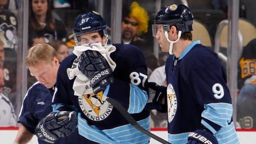 Photo hockey Pittsburg : Crosby opéré - NHL : National Hockey League - AHL